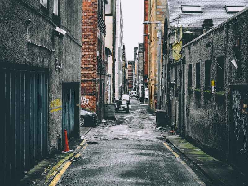 Sudden Nudge by the Alley–April 2025